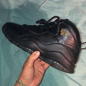 Jordan 10 NYC Black
